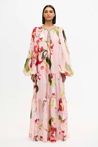 Acler Brosscroft Maxi Dress In Neutral