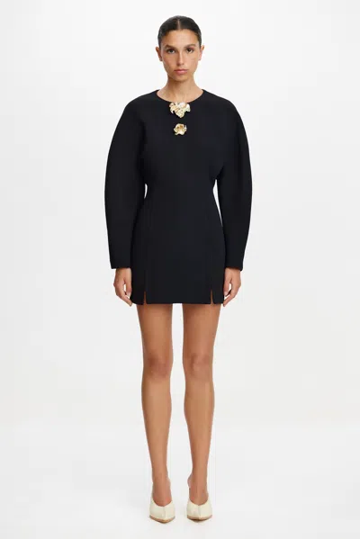 Acler Brotton Mini Dress In Black