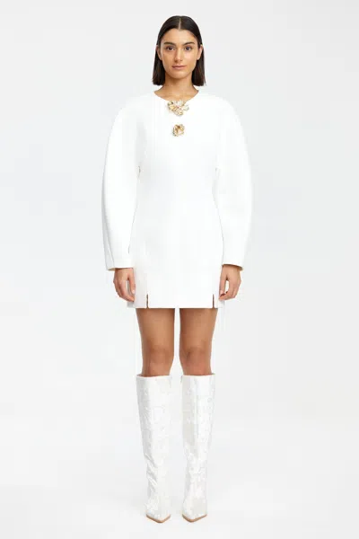 Acler Brotton Mini Dress In White