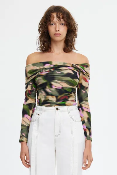 Acler Burford Top In Multi