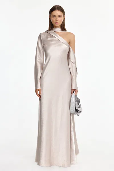 Acler Callands Maxi Dress In Neutral