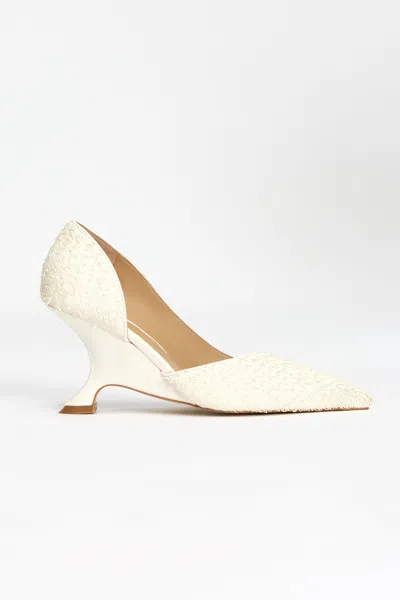 Acler Caro Heel In White