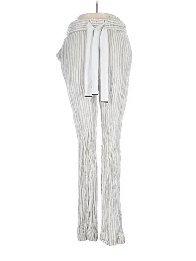 Pre-owned Acler Casual Pants In Silver