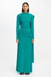 Acler Catherinson Maxi Dress In Green