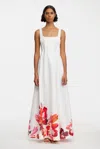 Acler Chapelhill Maxi Dress In White