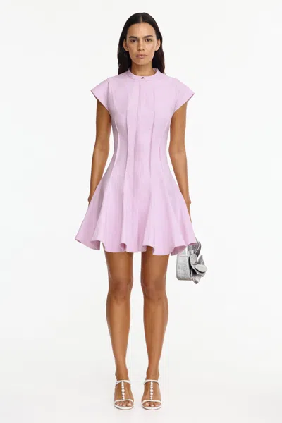 Acler Chapelhill Mini Dress In Purple