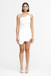 Acler Cliffhill Mini Dress In White