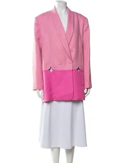 Pre-owned Acler Coat W/ Tags In Pink