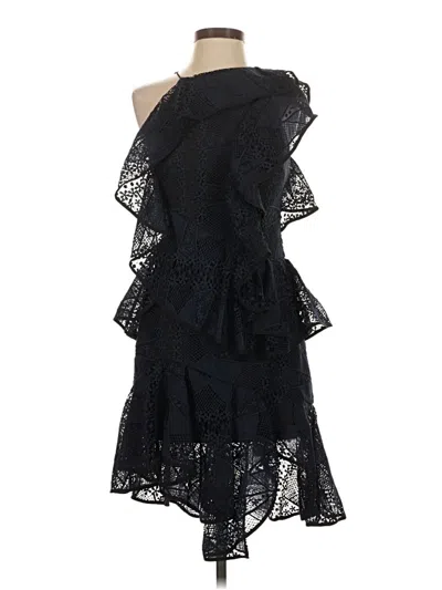 Pre-owned Acler Cocktail Dress In Black