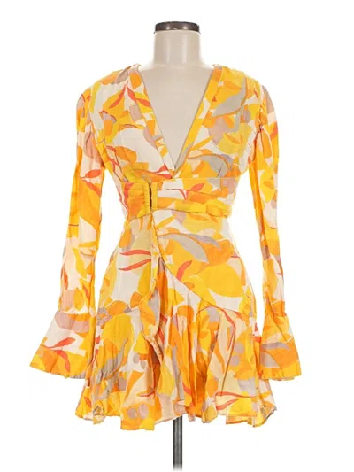 Pre-owned Acler Cocktail Dress In Orange