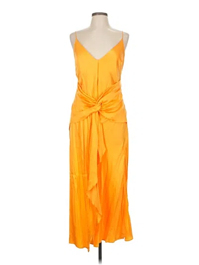 Pre-owned Acler Cocktail Dress In Orange