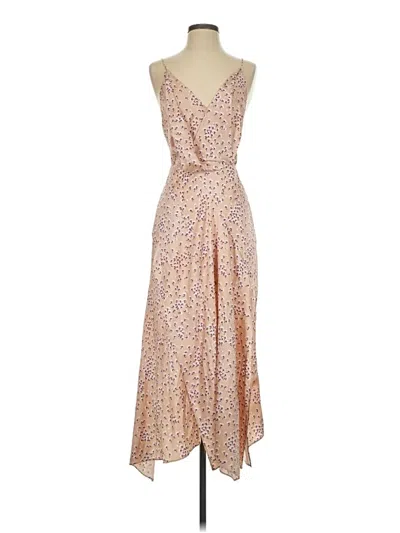 Pre-owned Acler Cocktail Dress In Tan