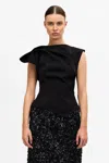 Acler Cornmore Top In Black