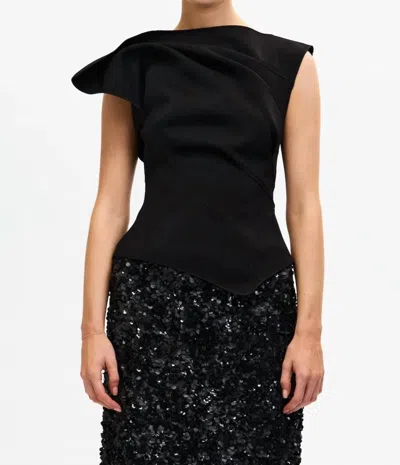 ACLER CORNMORE TOP IN BLACK