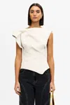 Acler Cornmore Top In White