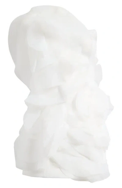 Acler Cotwall One-shoulder Minidress In White