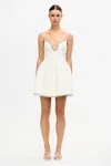 Acler Cranston Mini Dress In White