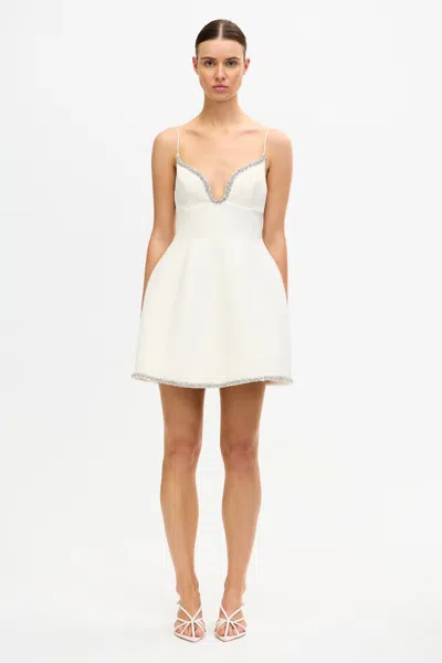 Acler Cranston Mini Dress In White