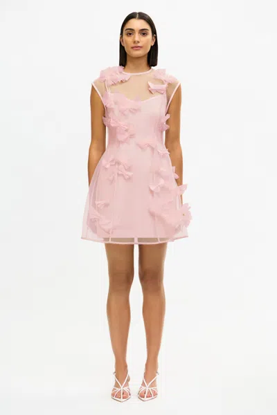 Acler Croanford Mini Dress In Pink