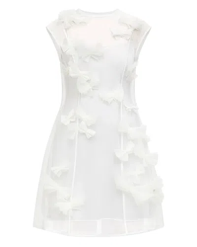 Acler Croanford Mini Dress In White
