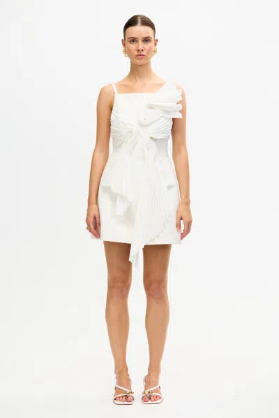 Acler Crowcombe Mini Dress In White