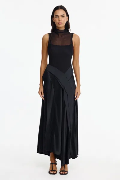 Acler Daleson Maxi Dress In Black