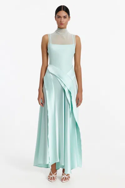 Acler Daleson Maxi Dress In Multi