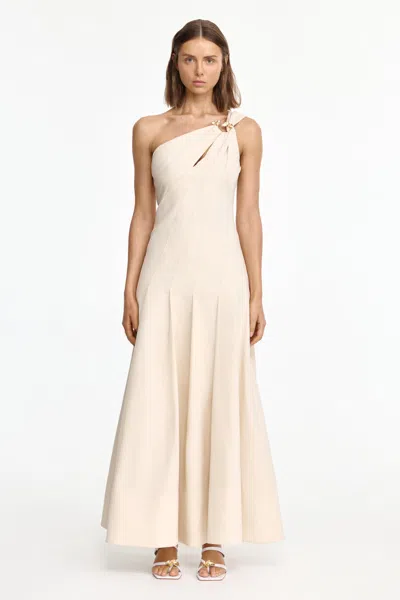 Acler Delgate Maxi Dress In Neutral