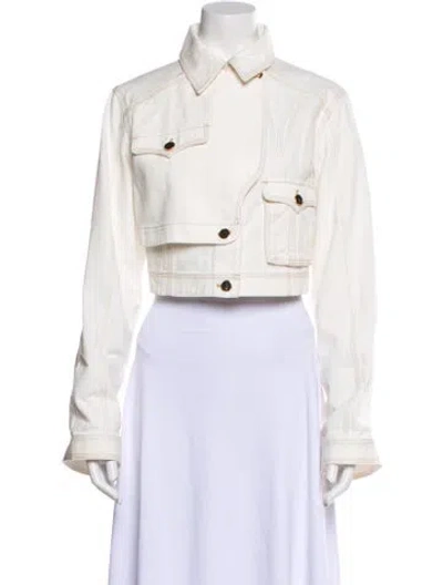 Pre-owned Acler Denim Jacket In Multi