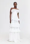 Acler Dickson Gown In White
