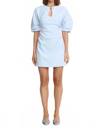 Acler Dingsey Mini Dress In Bluestar