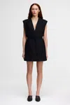Acler Dodlee Vest Dress In Black
