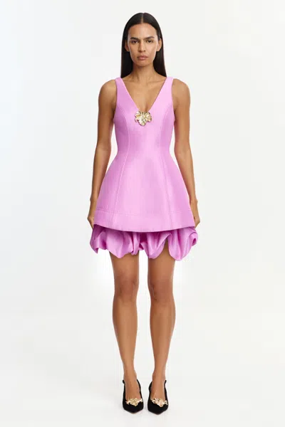 Acler Dorval Mini Dress In Pink