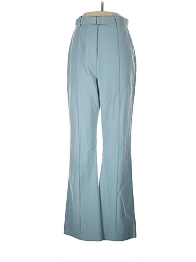 Pre-owned Acler Dress Pants In Blue
