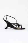 Acler Dylan Wedge In Black