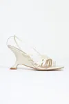 Acler Dylso Wedge In White