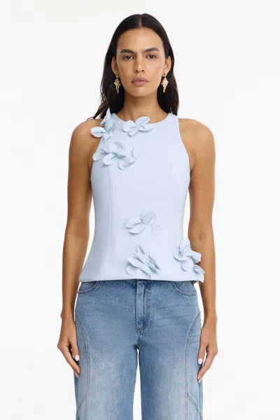Acler Eastham Top In Blue