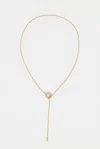 Acler Elford Lariat In Gold