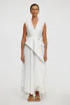 Acler Ellenbrook Maxi Dress In White