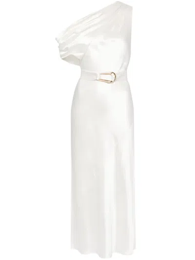 Acler Ellison Off-shoulder Dress In White