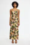 Acler Elmstead Midi Dress In Multi