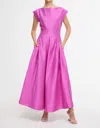 Acler Emery Midi Dress In Pink