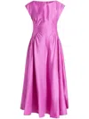 Acler Emery Midi Dress In Pink
