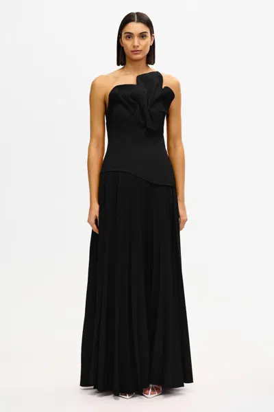Acler Esherly Maxi Dress In Black