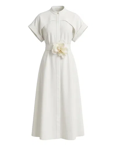 Acler Espley Maxi Dress In White