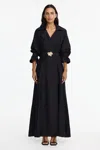 Acler Evehill Maxi Dress In Black