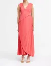 Acler Fairfield Maxi Dress In Rosewood