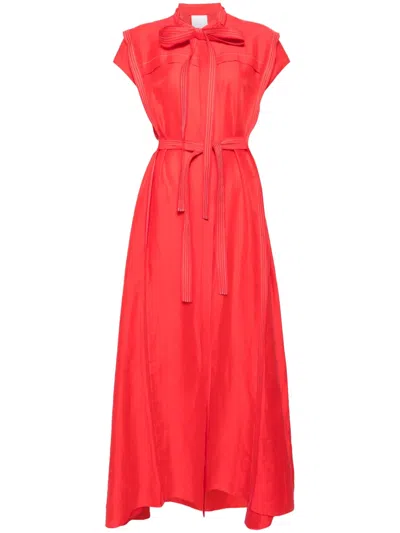 Acler Fairy Hill Dress In Red