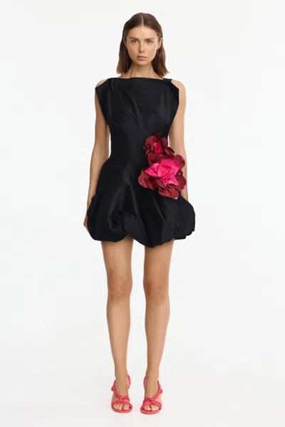 Acler Falldon Mini Dress In Black