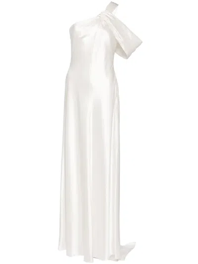 Acler Fitzgerald Midi Dress In White